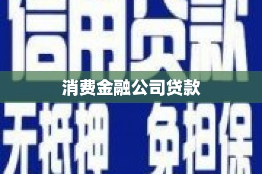 宁武消费金融公司贷款