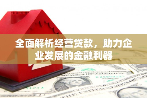 宁武全面解析经营贷款，助力企业发展的金融利器