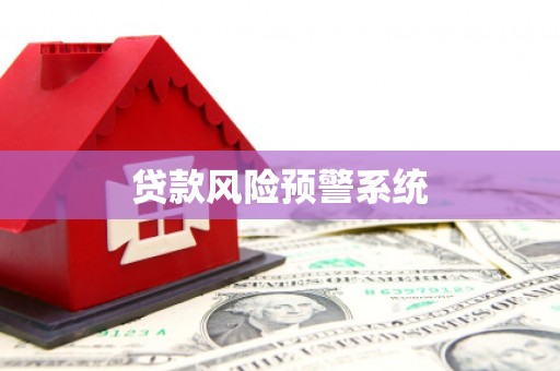 宁武贷款风险预警系统