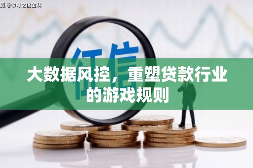 宁武大数据风控，重塑贷款行业的游戏规则