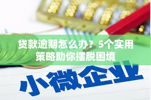 宁武贷款逾期怎么办？5个实用策略助你摆脱困境