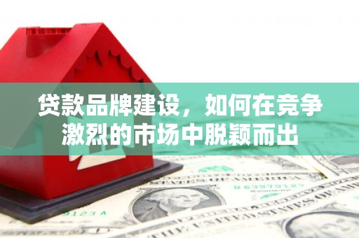 宁武贷款品牌建设，如何在竞争激烈的市场中脱颖而出