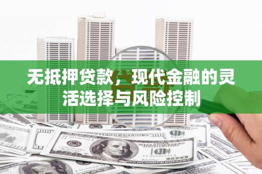 宁武无抵押贷款，现代金融的灵活选择与风险控制