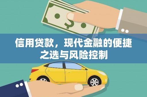 宁武信用贷款，现代金融的便捷之选与风险控制