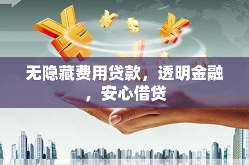 宁武无隐藏费用贷款，透明金融，安心借贷