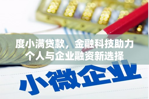 宁武度小满贷款，金融科技助力个人与企业融资新选择