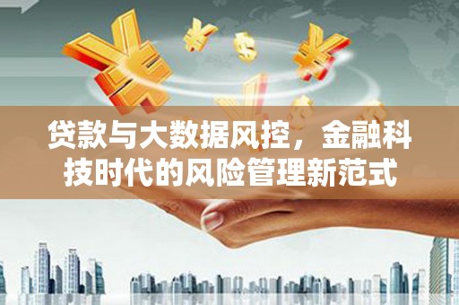宁武贷款与大数据风控，金融科技时代的风险管理新范式