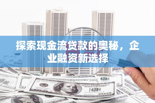 宁武探索现金流贷款的奥秘，企业融资新选择