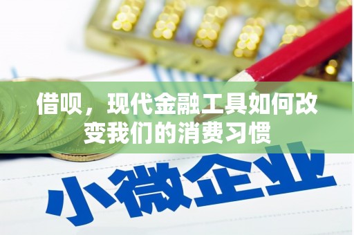 宁武借呗，现代金融工具如何改变我们的消费习惯