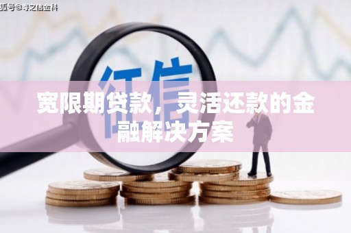 宁武宽限期贷款，灵活还款的金融解决方案