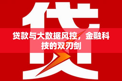 宁武贷款与大数据风控，金融科技的双刃剑