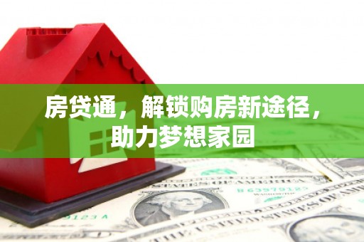 宁武房贷通，解锁购房新途径，助力梦想家园