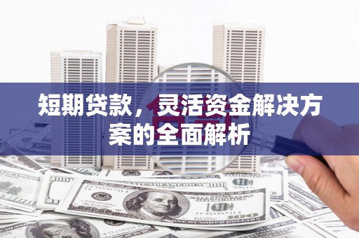 宁武短期贷款，灵活资金解决方案的全面解析