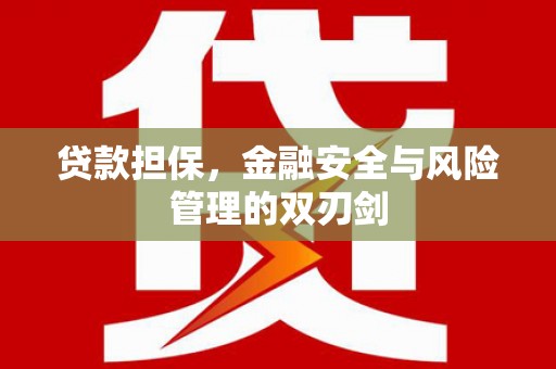 宁武贷款担保，金融安全与风险管理的双刃剑