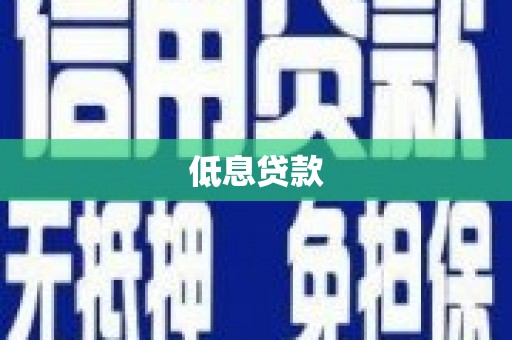 宁武低息贷款